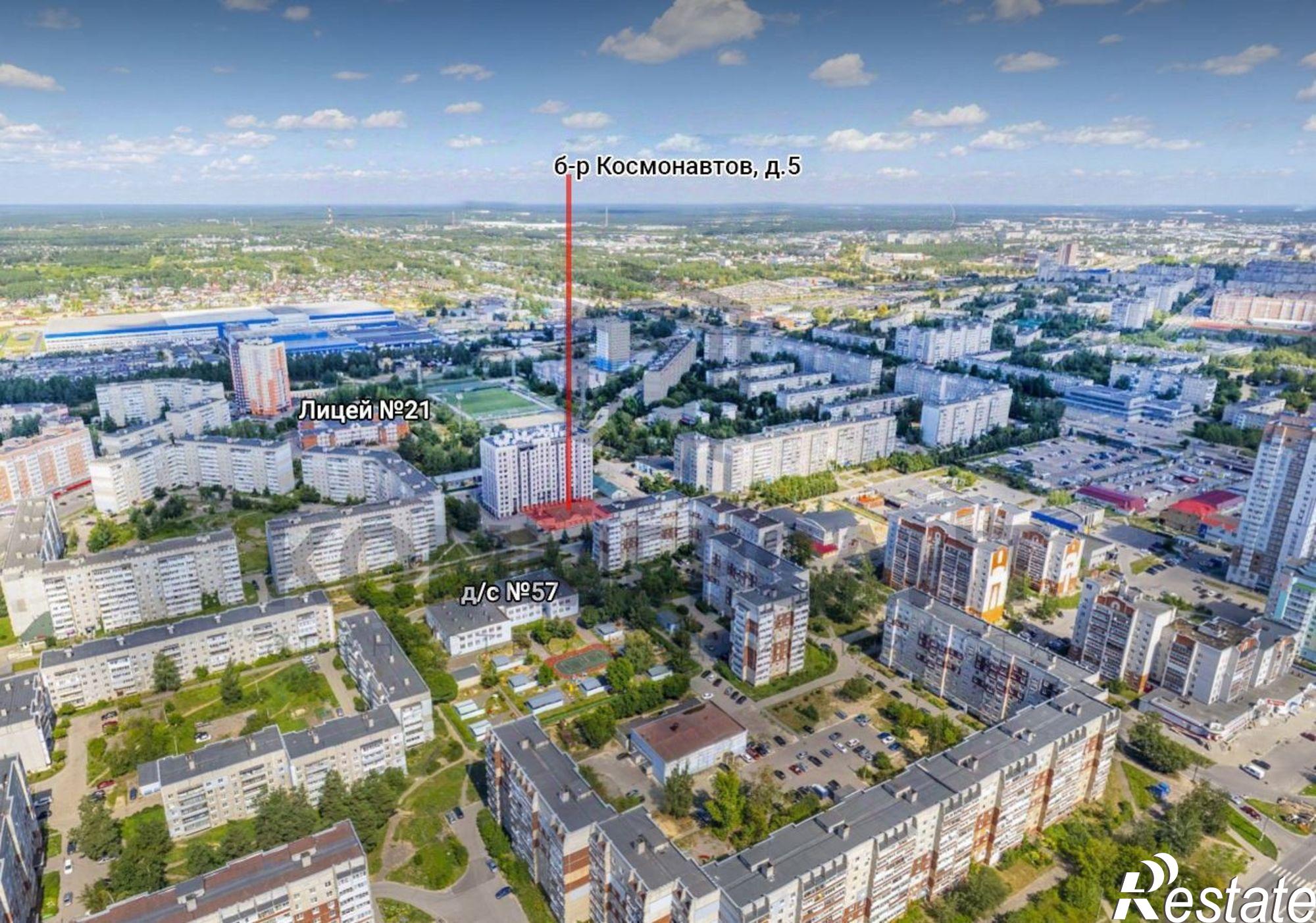 Купить ОСЗ, отдельно стоящее здание за 35 000 200 рублей на б-р Космонавтов, 5