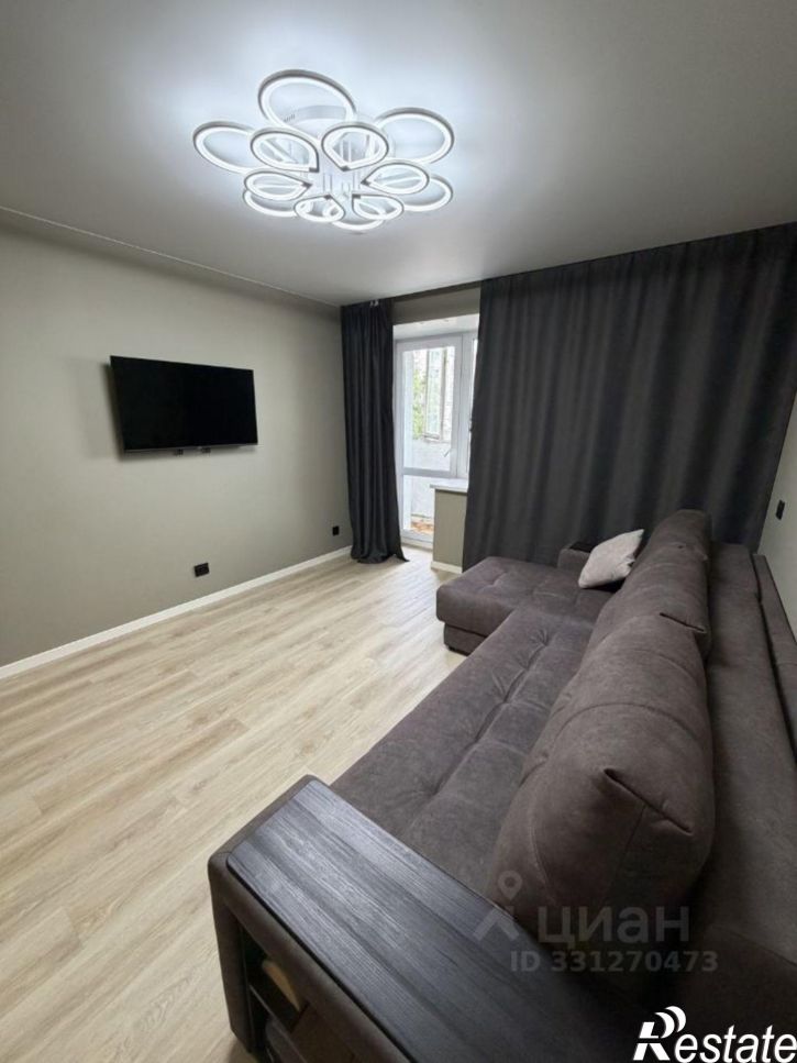 1-комн квартира улица Попова, 36А,  д. 36А
